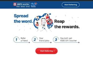 Get Rs 500 Voucher | Refer and Earn In Hindi | HDFC Demat Account Open kaise karen | Refer and Earn