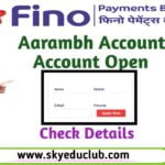 Fino Bank Aarambh Savings account Full Details in hindi