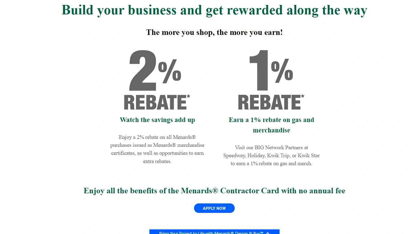 How to Apply for the Menards Contractor Credit Card Apply