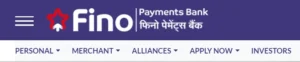 Fino payment bank account details