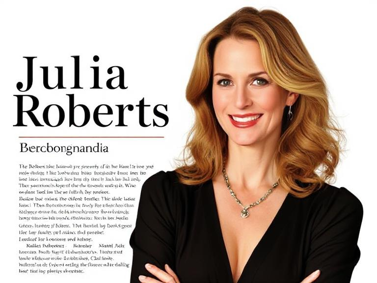 Julia Roberts Biography in English